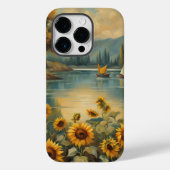 Sunflowers on the Lake Case-Mate iPhoneケース (裏面)
