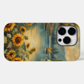 Sunflowers on the Lake Case-Mate iPhoneケース (裏面 (横))