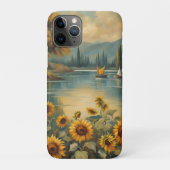 Sunflowers on the Lake Case-Mate iPhoneケース (裏)