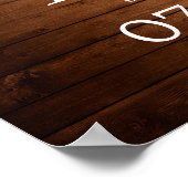 Sunflowers Our Love Storyタイムライ結婚ンのサイン ポスター (角)