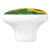 Sunflowers painting セラミックノブ (側面)