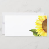 Sunflower's Photo 結婚 Thank You サンキューカード (裏面)