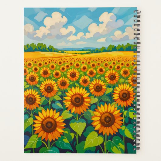 Sunflowers Planner プランナー手帳 (裏面)
