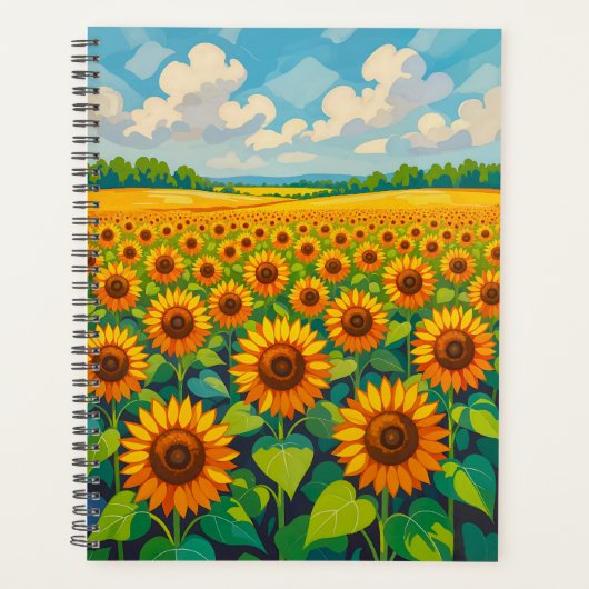 Sunflowers Planner プランナー手帳 (正面)