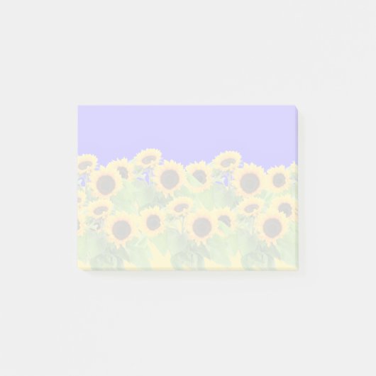 Sunflowers Post-it® Notes ポストイット (正面)