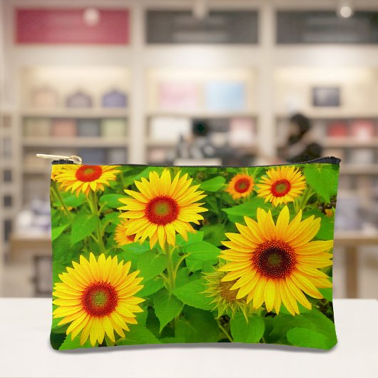 Sunflowers Pouch アクセサリーポーチ