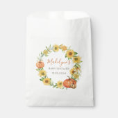 Sunflowers & Pumpkins fall フェイバーバッグ (正面)