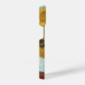 Sunflowers Red Orange Yellow Blue Van Gogh iPhoneケース (右側面)