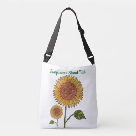 Sunflowers Stand Tall  Cross-body Bag クロスボディバッグ