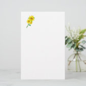 Sunflowers Stationery Paper 便箋 (スタンド正面)