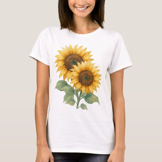 Sunflowers T-Shirt Tシャツ (正面)