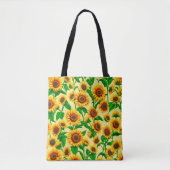 Sunflowers Tote Bag トートバッグ (正面)