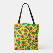 Sunflowers Tote Bag トートバッグ (裏面)