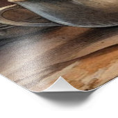 Sunflowers Watercolor Painting フォトプリント (角)