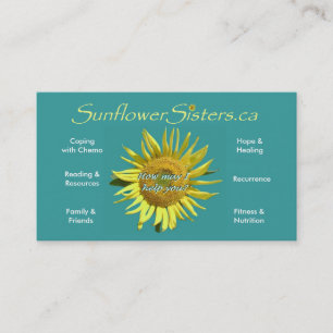 SunflowerSisters.caの名刺 名刺