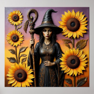 SunFlowerWitch ポスター