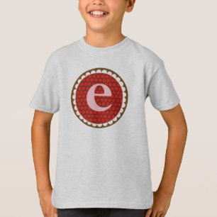 Sunfloweryしゃれているな赤E Tシャツ