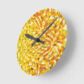 SuNfLr673 ラウンド壁時計 (傾斜)