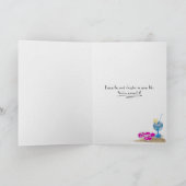 Sunglasses and Flip-Flops Retirement カード (内部)