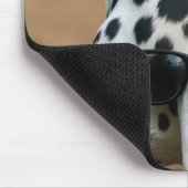 Sunglasses On a Dalmatian Dog Tail マウスパッド (コーナー)