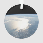 Sunglintはメキシコ湾を反射する オーナメント (裏面)