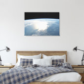 Sunglintはメキシコ湾を反射する キャンバスプリント (インサイチュ (寝室))
