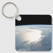Sunglintはメキシコ湾を反射する キーホルダー (正面)
