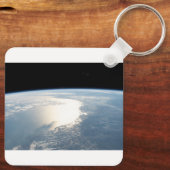 Sunglintはメキシコ湾を反射する キーホルダー (裏面)