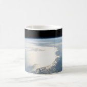 Sunglintはメキシコ湾を反射する コーヒーマグカップ (中央)