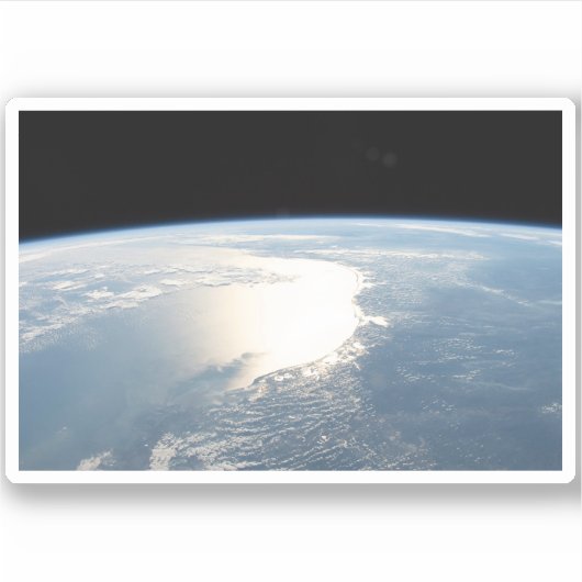 Sunglintはメキシコ湾を反射する シール (正面)