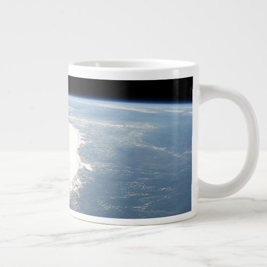 Sunglintはメキシコ湾を反射する ジャンボコーヒーマグカップ (右)
