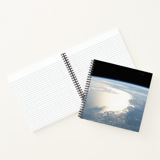 Sunglintはメキシコ湾を反射する ノートブック (内部)