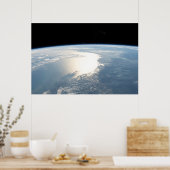 Sunglintはメキシコ湾を反射する ポスター (キッチン)