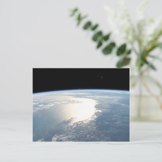 Sunglintはメキシコ湾を反射する ポストカード (スタンド正面)