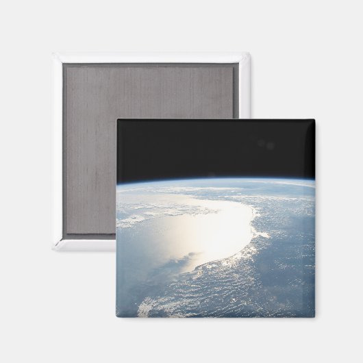 Sunglintはメキシコ湾を反射する マグネット (正面/裏面)