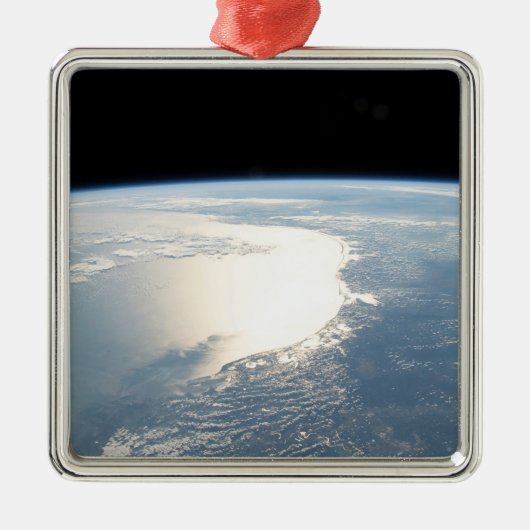 Sunglintはメキシコ湾を反射する メタルオーナメント (正面)