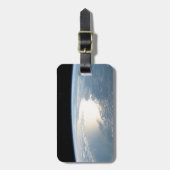 Sunglintはメキシコ湾を反射する ラゲッジタグ (正面縦)