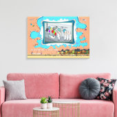 Sunk by Surprise | Birthday 24x16 キャンバスプリント (インサイチュ (リビング))