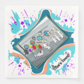 Sunk by Surprise | Birthday Dinner Napkin (正面)