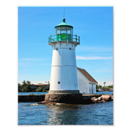 Sunken Rock Light house, New Yorkフォトプリント フォトプリント