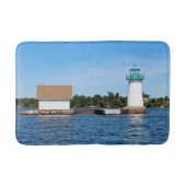 Sunken Rock Light house, New York Bath Mat バスマット (正面)