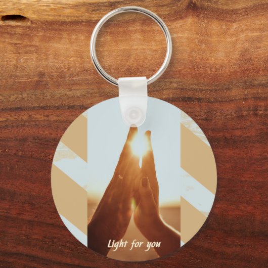 Sunlight Hands Keychain キーホルダー (正面)