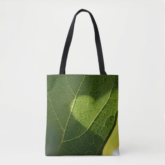 Sunlight Heart Leaf Tote Bag トートバッグ (正面)