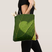 Sunlight Heart Leaf Tote Bag トートバッグ (クローズアップ)