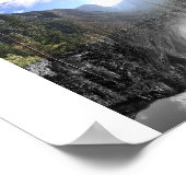 Sunlight in the Valley Reflection Photography ポスター (角)