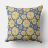 Sunlight Stillness II in Country Blue クッション (正面)