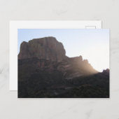 Sunlight Streaming Over Casa Grande, BNP,テキサス州 ポストカード (正面/裏面)