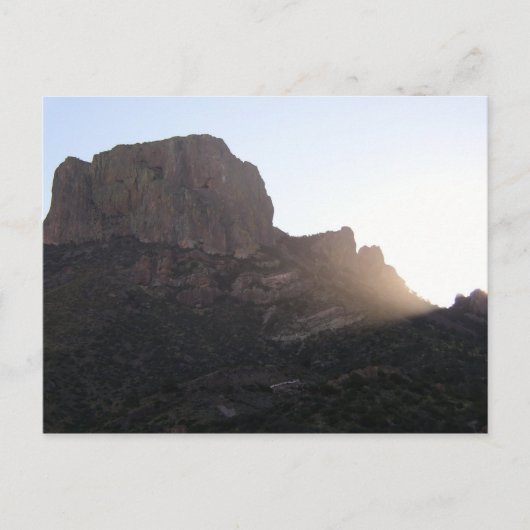 Sunlight Streaming Over Casa Grande, BNP,テキサス州 ポストカード (正面)