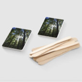 Sunlight Through Pine Trees ハンドファン (組立なし)