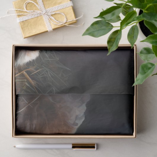 Sunlit Baby Goat Farm Portrait 薄葉紙 (ギフト)